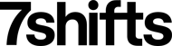 7Shifts logo - black