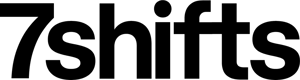 7Shifts logo - black