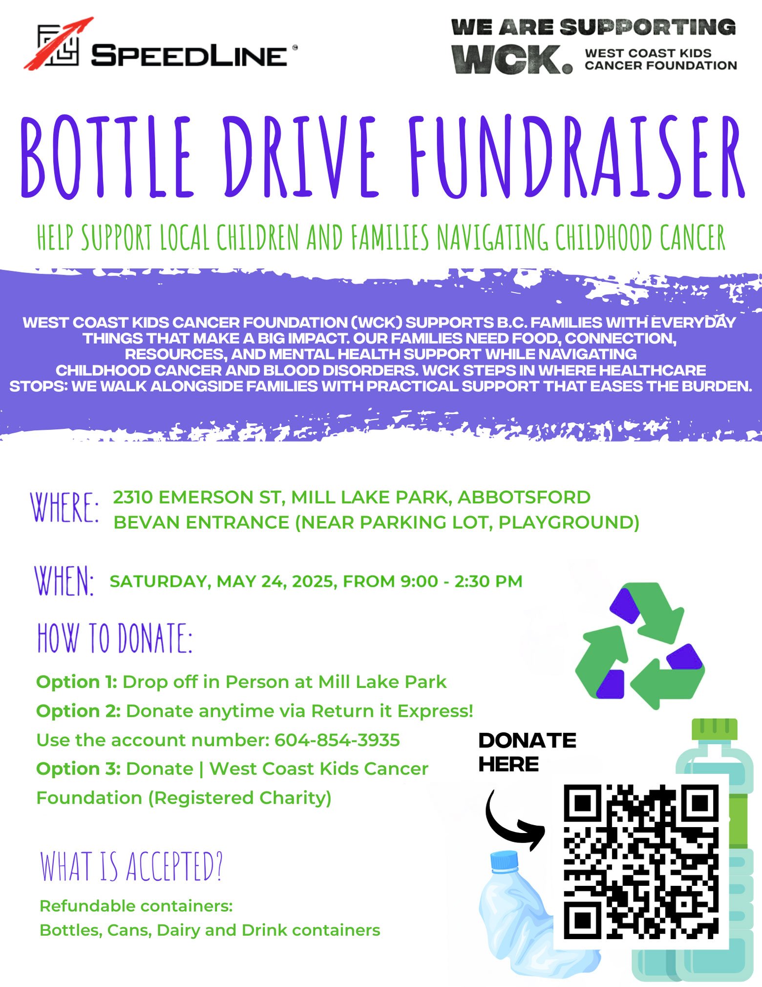 Bottle-drive-fundraiser
