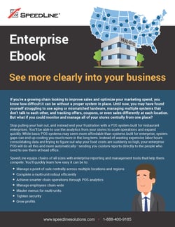 The first page of the Enterprise Ebook: See more clearly into your business