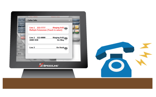 Integrated Caller ID