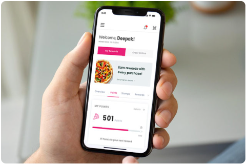 SpeedLine Loyalty on your smartphone.