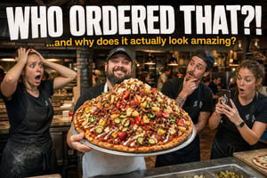 Humorous look at the chaos of running a pizzeria, from Friday-night rushes and online orders to delivery drivers and kitchen operations, with SpeedLine helping keep everything moving