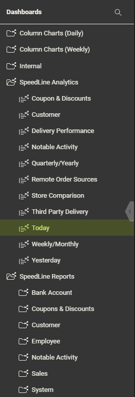 Sisense Navigation Menu-1