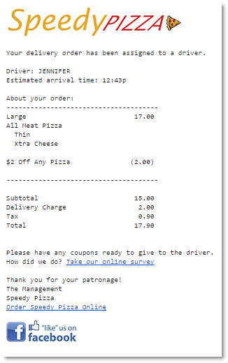 Speedy Pizza