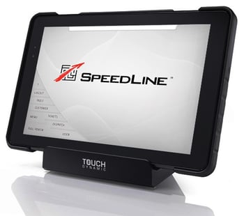 A tablet POS 